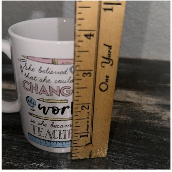 Set Of 3 Teacher-Themed Ceramic Mugs - Picture 11 of 12